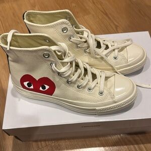 ConverseX Comme de Garçons shoes High top milk/white